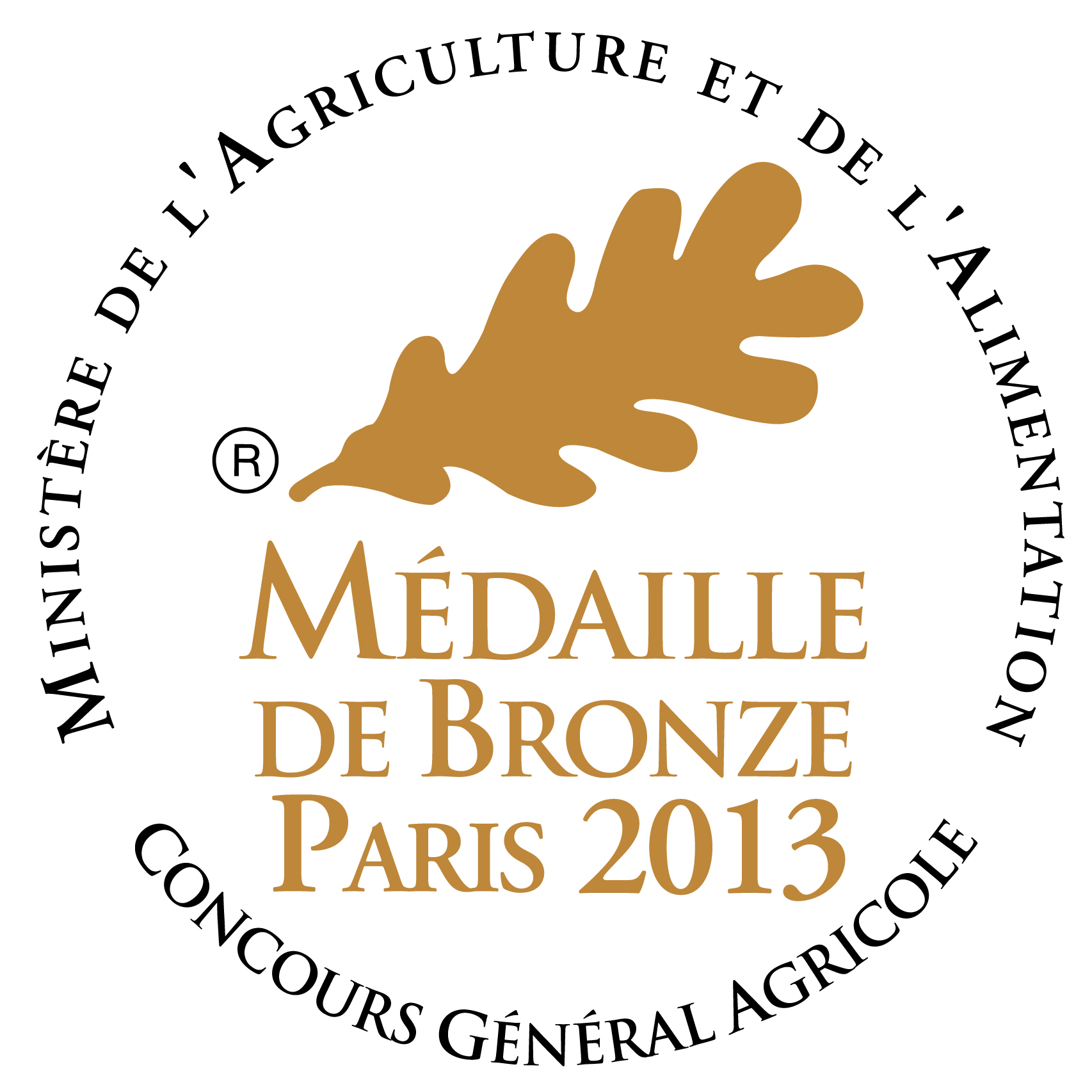 Medaille de bronze 2013-Yaourt fermier Adelle Vanille Madagascar